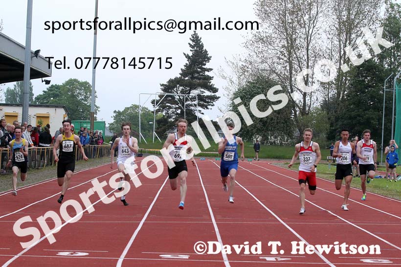 100 metres, 2021 North East Grand Prix No. 3, Monkton, Wednesday, june 2nd. Photo: David T. Hewitson/Sports for All Pics